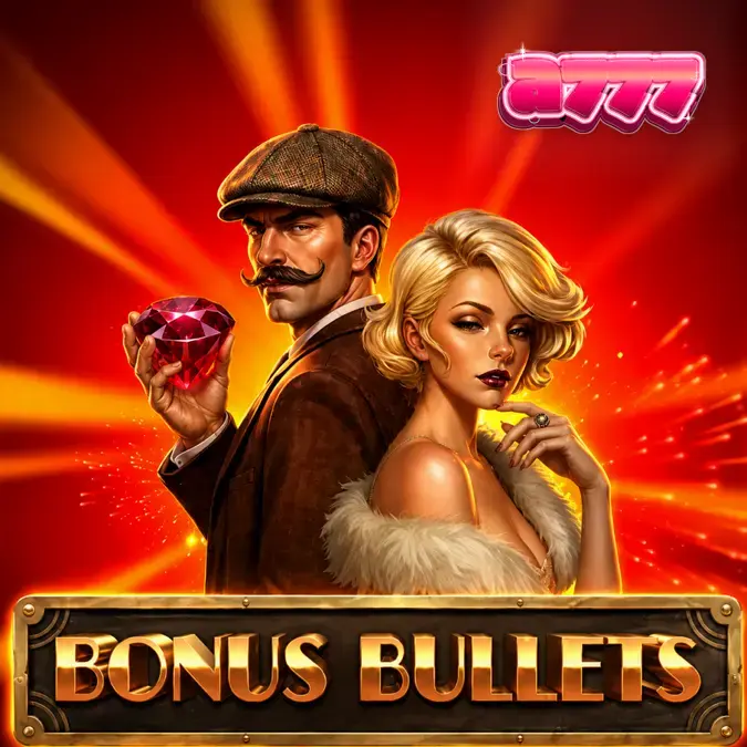 Tampilan visual slot Bonus Bullets dengan tema Barat yang modern
